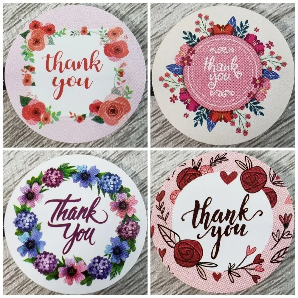8/$20 100ct Thank You Stickers Round 1